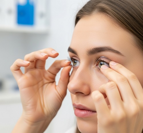 adaptación de lentillas